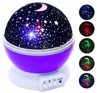 Proyector Luz Galaxia Velador LED - Carga USB — Unico
