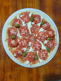 Napolitana (Lista para hornear) — 1 Pizza